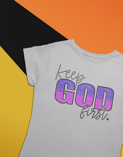 Keep God First, Rhinestone Design