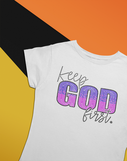 Keep God First, Rhinestone Design