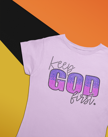 Keep God First, Rhinestone Design