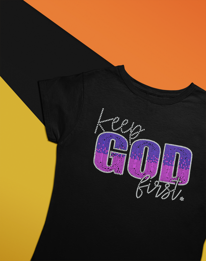 Keep God First, Rhinestone Design