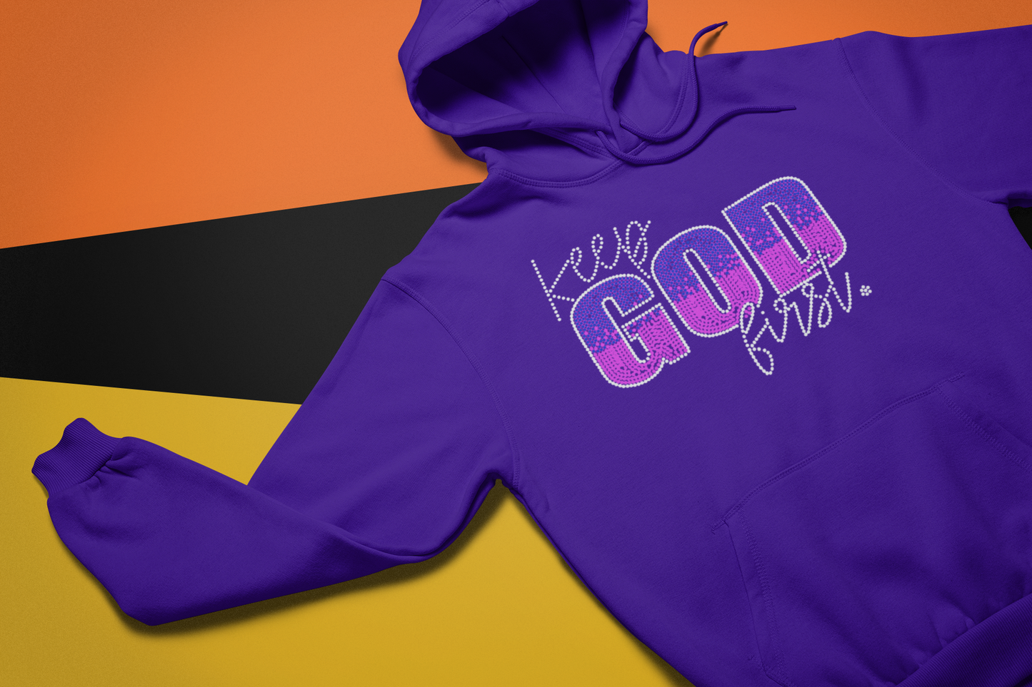 Keep God First, Rhinestone Design